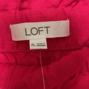 NWT Loft Linen Shorts